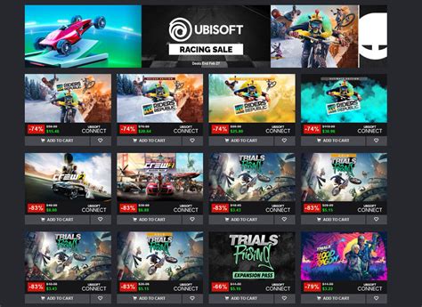 Pcdd Ubisoft Racing Games Sale Via Green Man Gaming Https T Co Hnbyfbgpst Cheap Ass Gamer