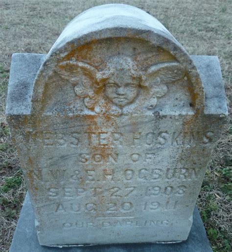 Webster Hoskins Ogburn 1908 1911 Find A Grave Memorial