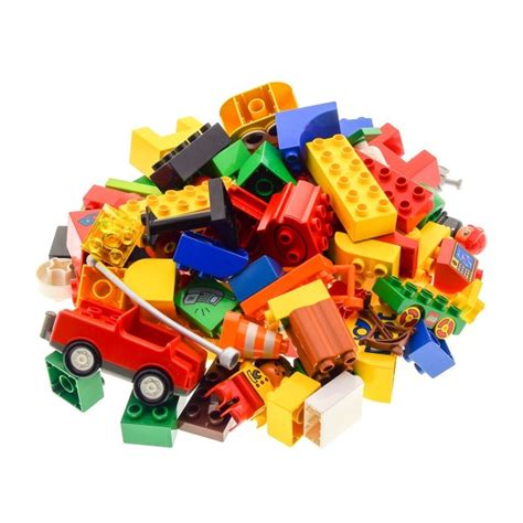 1 kg LEGO DUPLO Bau Steine Sondersteine Kiloware zufällig gemischt