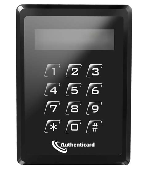 Authenticard | A-LED Keypad Reader with Alphanumeric Display