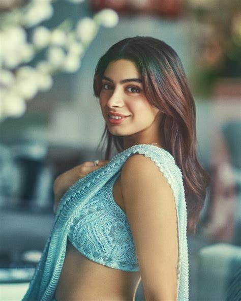 Khushi Kapoor Flaunts Hotness In Saree Hot Pics Inside
