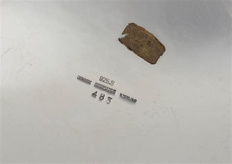 Georg Jensen, a set of five pieces tea and coffee service with a tray ...