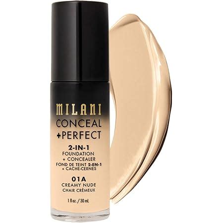Amazon Milani Conceal Perfect In Foundation Concealer Creamy Nude Fl Oz