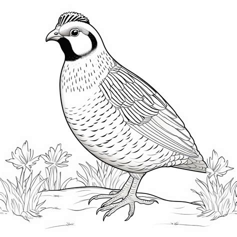 Premium Ai Image Soviet Style Guinea Fowl Coloring Page For Toddlers