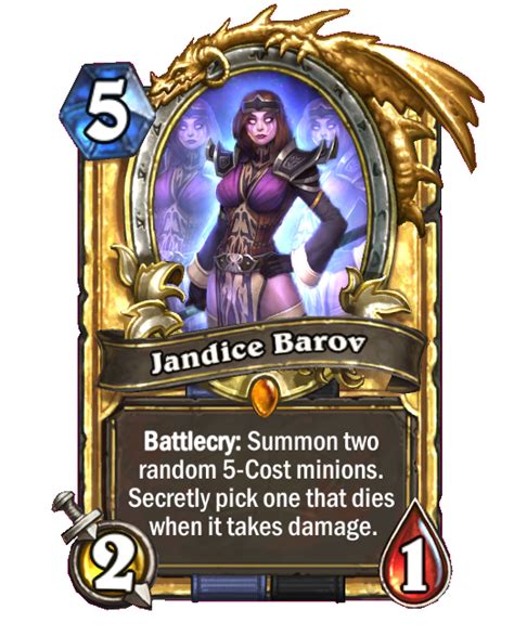 Jandice Barov New Hearthstone Wiki