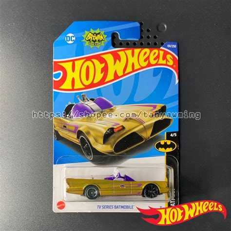 Hot Wheels TV Series Batmobile Gold Rare Wheel Error Shopee Malaysia
