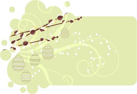 Pussy Willow Branches Template Primrose Twig Vector Template Primrose Twig Png And Vector