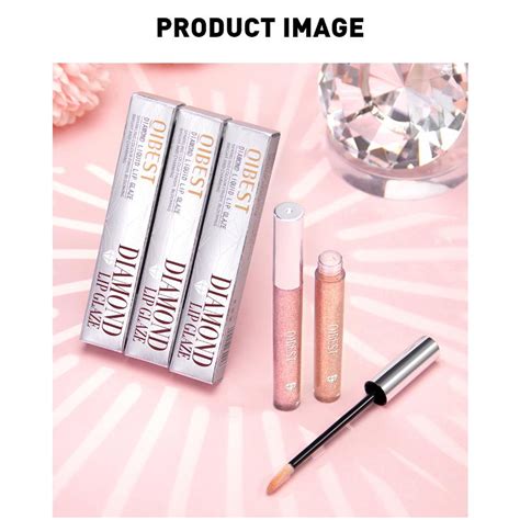 Купити QIBEST Рідка губна помада Діамантові тіні для повік Подвійний ...