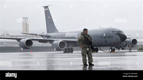 Members From The 117th Air Refueling Wing Participate In A Operational