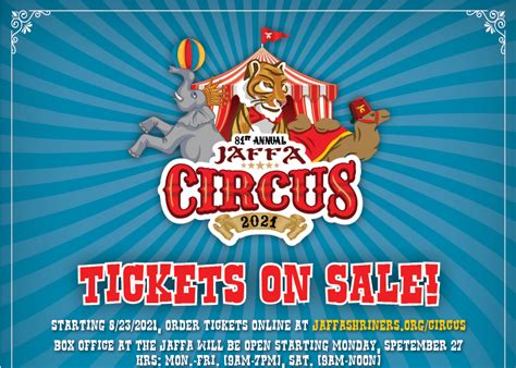 81st Annual Jaffa Shrine Circus Coming To Altoona Tyrone Eagle Eye News
