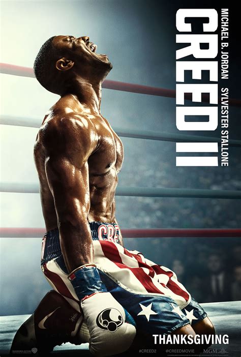 Michael B Jordans So Jacked In The ‘creed 2 Poster Its Unfair