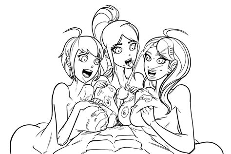 Dangan Ronpa Paizuri Commission Dirty By PaizuriLover Hentai Foundry