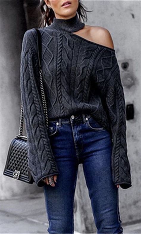 Pin by • Christa • on Shades of Indigo | Sweater fashion, Knit fashion ...