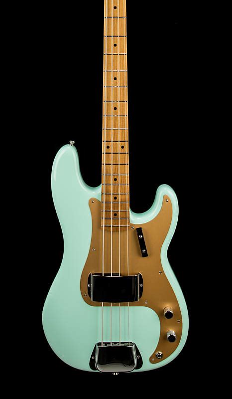 Fender Custom Shop Empire 58 Precision Bass Nos Surf Green Reverb