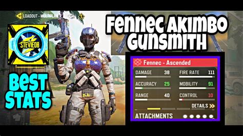 Fennec Akimbo Best Gunsmith Build Mythic Fennec Ascended Best