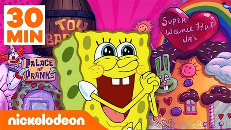 SpongeBob 30 Minut Z Najlepszymi Biznesami Bikini Dolnego Nickelodeon Polska YouTube