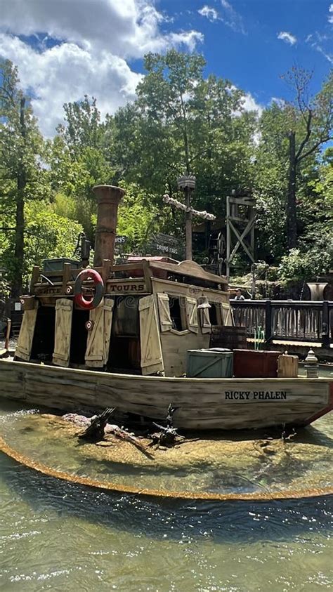 River Blast Ride At Silver Dollar City Amusement Park In Branson