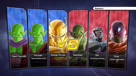 XV2 PC Orange Piccolo Piccolo Namekian Black Gast Carcolh Vs Gamelan