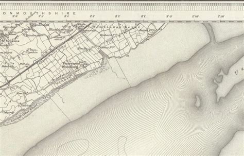 This Is An Old Map Of The Area