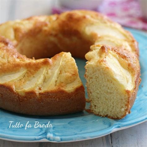 Ciambella Allo Yogurt Mele E Cannella Morbidissima Tutto Fa Brodo In