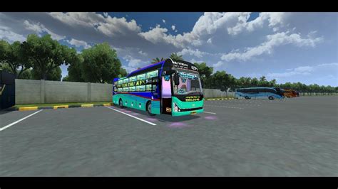 Busid Share Skin V Led Th K Bus Simulator Indonexia Youtube