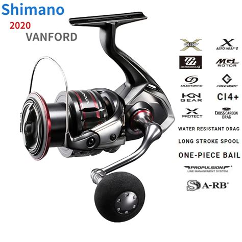 Катушка спиннинга SHIMANO VANFORD Max Drag, 2,5-11 кг | AliExpress