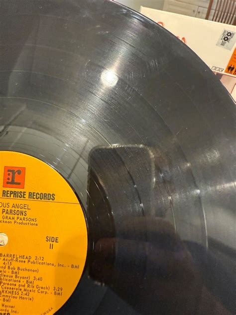 Gram Parsons Grievous Angel W Emmylou Harris Reprise 1974 Ms 2171
