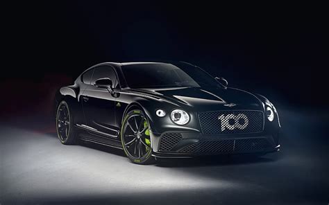 Bentley Continental Gt Pikes Peak 2020 Front View Exterior Black