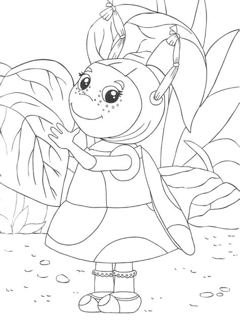 Раскраски С Лунтиком - Открытки kартинки