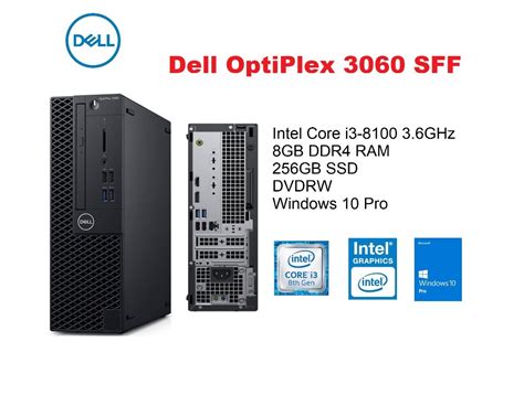 Dell Optiplex 3060 Sff I3 8th Gen 8g240gb