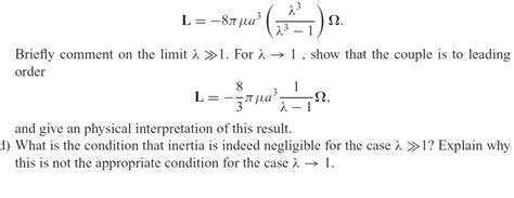 Problem 8–5. The annular region between two | Chegg.com