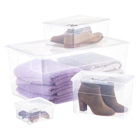 clear stacking bins    friend order   house