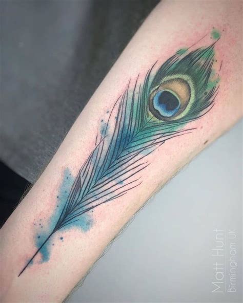 109 Best Peacock Feather Tattoos 2023 Inspiration Guide Peacock