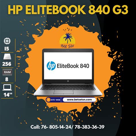 Hp Elitebook 840 G3 Bët Sèt