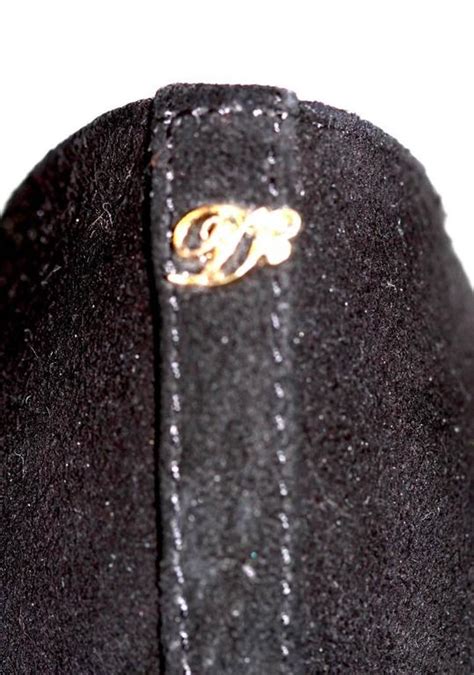 DSQUARED Babe Wire Collection Black Suede Pumps At StDibs
