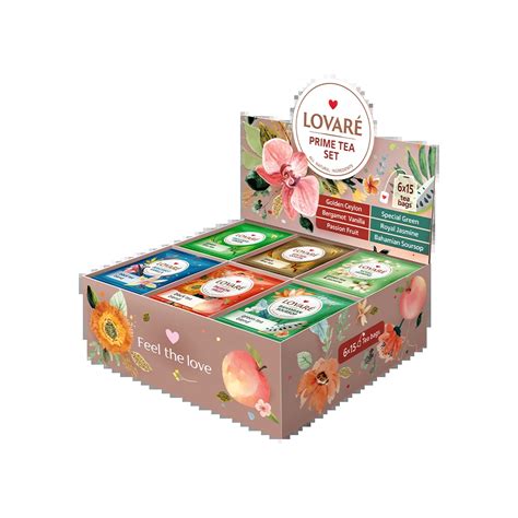 Чай Асорти LOVARE Flower Tea Assorted - Lovare