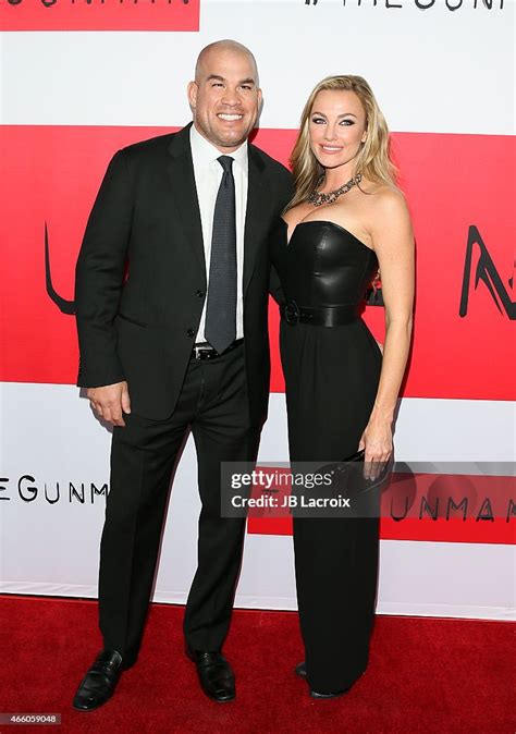 Tito Ortiz And Amber Nichole Miller Attend The Premiere Of Open Road