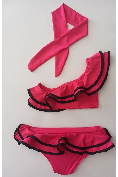 Yk K Ds Par A K Z Ocuk Bikini Mayo Fiyat Yorumlar Trendyol