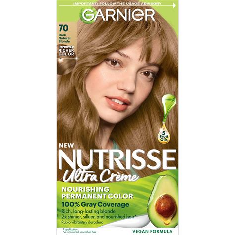 Garnier Nutrisse Nourishing Creme Dark Natural Blonde Hair Color Long Lasting Almond Cr Me