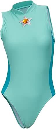 Princess Peach Swimming Costume Daisy Rosalina Bikini Bathing Suit Swimsuit For Teen Women Adult