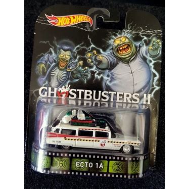 Ecto 1A Caça Fantasmas Ghostbusters Hot Wheels Retro Entertainment