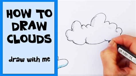 How To Draw Easy Clouds