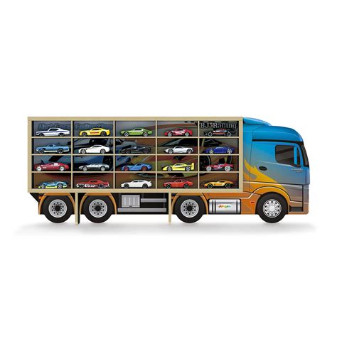 Caminh O Suporte Carrinhos P Hot Wheels Prateleira Nichos Brinque E Leia