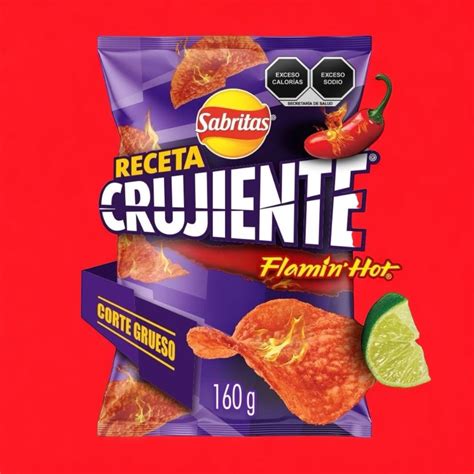 Papas Fritas Sabritas Flamin Hot 160 G
