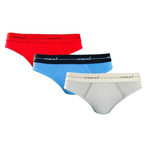 OMNI By SO EN Men S 3in1 Italica Collection Cotton Bikini Outside Briefs Shopee Philippines