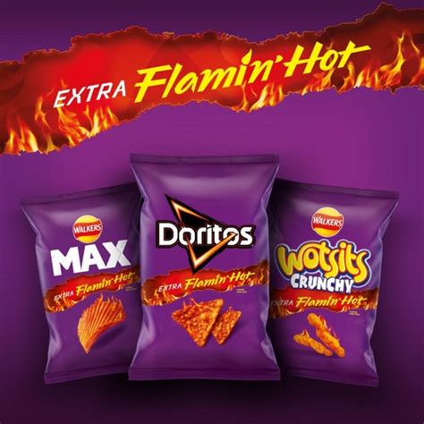 Walkers Max Extra Flamin Hot Sharing Bag Crisps Morrisons Online Groceries Offers