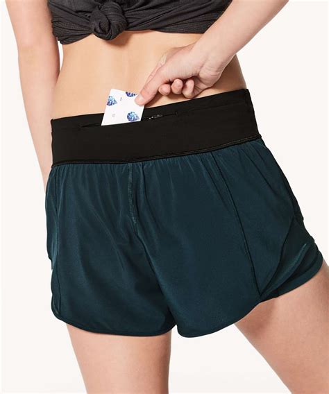 Lululemon Hotty Hot Short Naked Submarine Black Lulu Fanatics