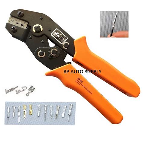 Sn 28b Fasten Plug Spring Terminal Crimping Tool Pliers Ferrule Crimper