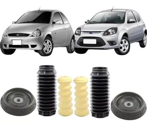 Par Batente Coifa Coxim Traseiro Ford Ka