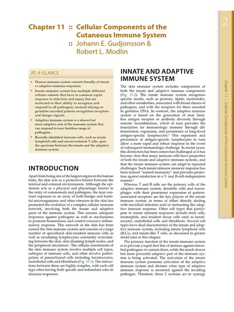 Celullar Component Of The Cutaneous Part 1 Fitz 9 Pdf T Helper Cell
